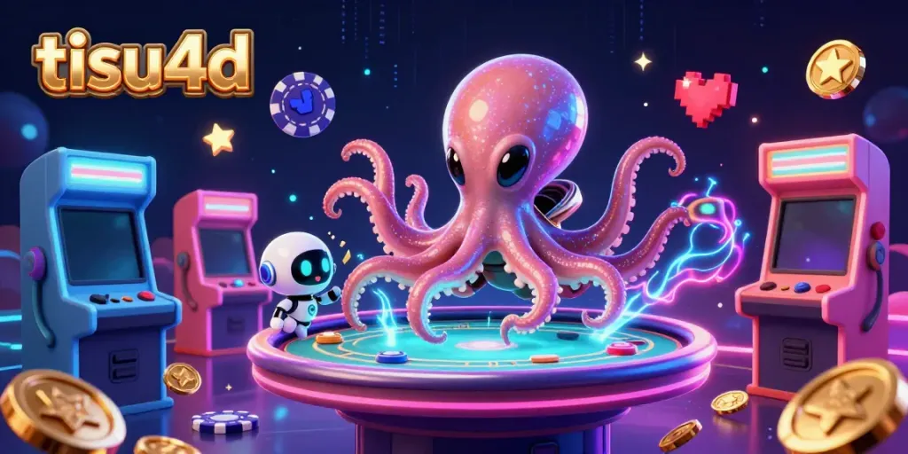Menggandakan keseruan bermain di tisu4d dengan pemandangan alien unik dan meja poker holografik yang berputar